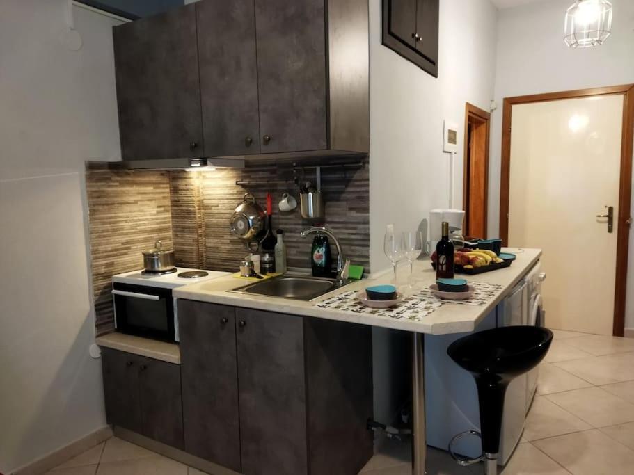 Apartamento Studio In City Center Kavala Exterior foto